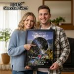 Personalized Unique Star Map for Couples, Custom Night Sky Constellation Map Art, Romantic Anniversary & Valentine’s Day Gifts, Printed Plexiglass Star Map, The Night We First Met Decorations