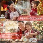 Personalized Cookie Stamp Custom Christmas Cookie Press Baking Acrylic Cutter for Wedding Birthday Happy Holidays Gifts