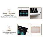 TM TEEMAN Personalized Star Map For Specific Date Gift For Family, Family Star Map Print Poster/Canvas, Personalized Housewarming Gift For Family, Couple, Dad, Mom, Anniversary