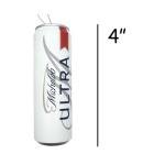Michelob Ultra Beer Can Christmas Ornament – Personalized Officially Licensed 4" Slim Can Holiday Decoration, Unique Gift for Beer Lovers, Bar Décor, Custom Name Ornament