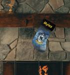 Ravenclaw Christmas Stocking - Personalized Harry Potter Hogwarts School of Witchcraft and Wizardry House Crest Holiday Decoration with Custom Name