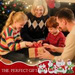 Personalized Snowman Christmas Ornament 2025, Custom Engraved Names & Year, Custom Polyresin Hanging Snowman Ornament for Xmas Tree Decoration Holiday Family Decor Gifts (Family of 3)