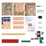 Tonecheer Wooden Music Box Puzzle for Adults, DIY Rotating Music Box Kit 3D Creative Musical Puzzle Crafts Model Building Kits Desk Decor Birthday Holiday Gift (Romantic Paris)