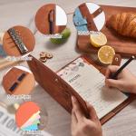 Personalized Recipe Book, Handmade Blank Notebook to Write in Your Own Recipes, 17 Custom Cover Designs, Handcrafted Gift for Mom, Dad, Husband, Wife, Grandma, Sister, Christmas, Birthday