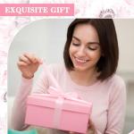 Janlaugh DIY Journal Diary with Lock Pack Scrapbook Kit Stationery Diary Supplies Art Crafts Kit for Birthday Holidays Ideal Gifts for Women Teen Girls(Pink,Plush)