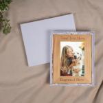 Personalized Picture Frame with Your Own Text - 4x6/5x7/8x10 Wood Engraved Custom Photo Frame with Gifts Box, Customized Gifts for Birthday, Christmas, Anniversary,Wedding, Friend, Men, Women (Wood Frame, Custom Text)