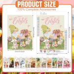 VioraWhite 12 Pcs Seasonal Diamond Art Set for Adults Holiday Theme Diamond Painting Kits for Women DIY Cartoon 5d Rhinestones Crafts Gifts with Tools for Home Wall Decoration(Fresh)