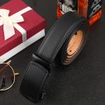 Personalized Engraved Leather Ratchet Belt for Him