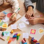 Trnayi 24 Pcs Mom Craft DIY Acrylic Color Your Own Keychains Bulk for Mother Good Mom Ever Paper Crafts Gifts Kit for Happy Mother Gifts Activities