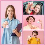 Trnayi 24 Pcs Mom Craft DIY Acrylic Color Your Own Keychains Bulk for Mother Good Mom Ever Paper Crafts Gifts Kit for Happy Mother Gifts Activities