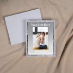 Personalized Picture Frame with Gifts Box, Custom Aluminum Picture Frames 5x7/4x6 Photo Size - Add Your Custom Text Engraved Aluminum Hanging/Tabletop, Personalized Group Family Photo Picture