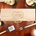 Personalized Wedding Gifts for Couple, 11 Pcs Stainless Steel BBQ Grilling Set, Custom Barbecue Tools with Engraving, Unique Wedding Gift for Newlyweds, Custom Gift Ideas for Him & Her