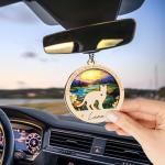 Cat Memorial Ornaments, Christmas Xmas Tree Ornament Window Hanging Car Sympathy Gift for Loss of Pet Bereavement Keepsake Remembrance Gifts for Cat Lovers Holiday Decoration PO235