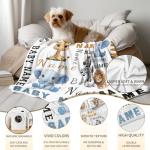 Custom Name Fleece Blanket - Perfect for Kids