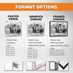 Custom Memorial Portrait - Add Deceased Loved One to Photo, Family Picture from Separate Images, Loss of Father or Mother Gift, Sympathy Gift for Daughter, Personalized Remembrance Keepsake