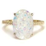 DIY Sterling Silver Oval Ashes Ring KIT, Ashes Jewellry KIT, Ashes Keepsake, Memorial Gifts for Loss of Pet/Loved One, Memorial Ring, Cremation Jewelry for Ashes, Unique Holiday Gift (Gold, 10)