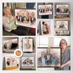 Custom Memorial Portrait - Add Deceased Loved One to Photo, Family Picture from Separate Images, Loss of Father or Mother Gift, Sympathy Gift for Daughter, Personalized Remembrance Keepsake