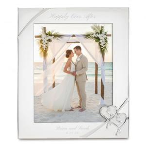 Lenox True Love Personalized 8x10 Picture Frame, Custom Engraved 8x10 Wedding Frame, Accessories and Gifts for the Bride and Groom, Couples, Newlyweds, Anniversary