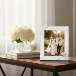 Lenox True Love Personalized 8x10 Picture Frame, Custom Engraved 8x10 Wedding Frame, Accessories and Gifts for the Bride and Groom, Couples, Newlyweds, Anniversary