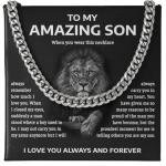 Cuban Link Necklace for Son - Sentimental Gift
