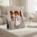 Lenox True Love Personalized 8x10 Picture Frame, Custom Engraved 8x10 Wedding Frame, Accessories and Gifts for the Bride and Groom, Couples, Newlyweds, Anniversary