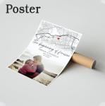 Where It All Began Personalised Map with Photo, Valentine's Day Gift Custom Map Print, First Date, Where We Met, Couples Gift for Anniversary, Christmas Gifts for Him/Her/Boyfriend/Girlfriend