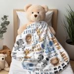Custom Name Fleece Blanket - Perfect for Kids