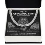 Cuban Link Necklace for Son - Sentimental Gift