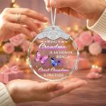 Glass Ornament: Being a Grandma is an Honor
