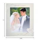 Lenox True Love Personalized 8x10 Picture Frame, Custom Engraved 8x10 Wedding Frame, Accessories and Gifts for the Bride and Groom, Couples, Newlyweds, Anniversary