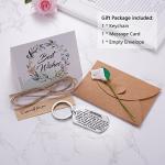 Personalized Keychain for Grandson from Grandma Grandpa