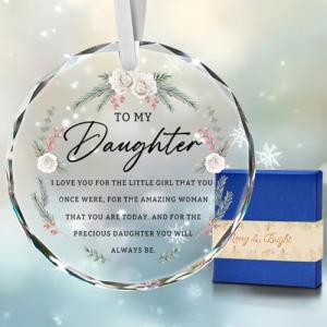 Personalized Daughter Christmas Ornament for Special Moments