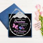 Glass Ornament: Being a Grandma is an Honor