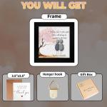 Personalized Sisters Pebble Art Frame Keepsake