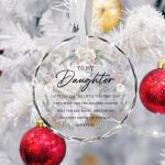 Personalized Daughter Christmas Ornament for Special Moments
