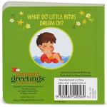 Personalized "What Are Little Boys Made Of" Card Book