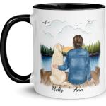 Custom Dog Mom Mug - 90 Breeds & Quotes