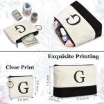 Personalized Initial Canvas Tote Bag for Any Occasion