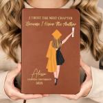 Personalized Graduation Leather Journal for Her