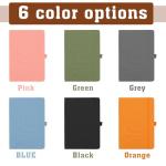 Personalized A5 Linen Journal with Name & Initial