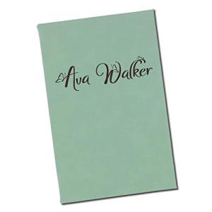 My Personal Memories Custom Engraved Thoughts Journal Notebook for Women, Men, Writers, Teachers, Students, Girls, Boys - Personalized and Monogrammed (Teal)