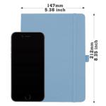 Personalized A5 Linen Journal with Name & Initial