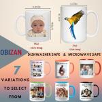 Personalized 11oz Ceramic Coffee Mug with Custom Text