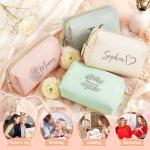 Custom Name Makeup Bag for Women – Perfect Gift