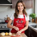 Personalized Mom Apron - Perfect Mother's Day Gift