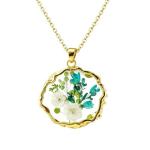 Personalized Birth Flower Necklace for Every Month