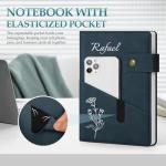 Custom Leather Notebook with Personalized Pens Set