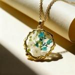 Personalized Birth Flower Necklace for Every Month