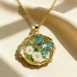 Personalized Birth Flower Necklace for Every Month