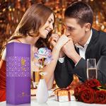 Personalized Rose Flowers with Vase for Mom